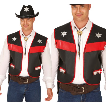 Chaleco vaquero negro-El Informal Santander