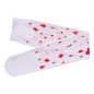 Medias blancas con sangre para halloween