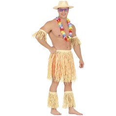 Conjunto zulu africano rafia