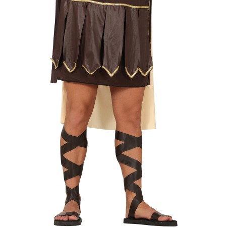 Sandalias romano o griego lazos