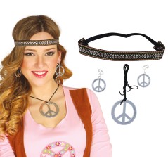 Conjunto hippie cinta pendientes y collar-El Informal Santander