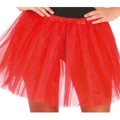 Tutu rojo para mujer 40 cm-El Informal Santander