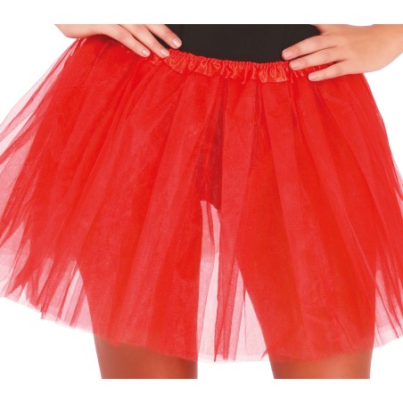 Tutu rojo para mujer 40 cm-El Informal Santander