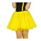 Tutu amarillo neon mujer falda tul 40 cm