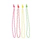 Silbatos neon pack de 4 uds