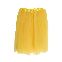 Tutu amarillo neon mujer falda tul 40 cm-El Informal Santander
