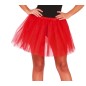 Tutu rojo para mujer 40 cm