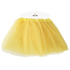 Tutu amarillo neon mujer falda tul 40 cm-El Informal Santander