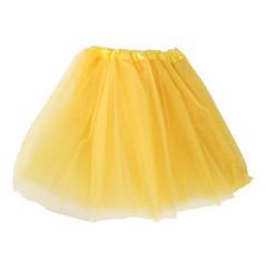 Tutu amarillo neon mujer falda tul 40 cm-El Informal Santander