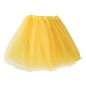 Tutu amarillo neon mujer falda tul 40 cm