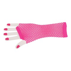 Guantes malla fucsia neon rejilla red 26 cm-El Informal Santander