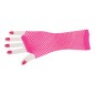 Guantes malla fucsia neon rejilla red 26 cm
