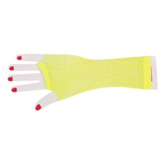Guante malla amarillo neon rejilla red 26 cm-El Informal Santander