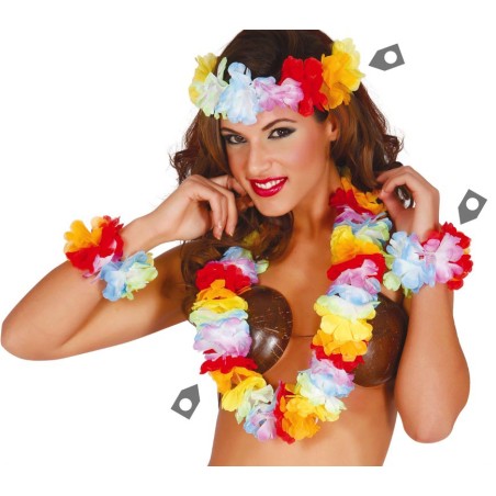 Conjunto hawainao multicolor collar mu-El Informal Santander