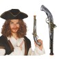 Trabuco pistolon pirata 41 cm oro plata