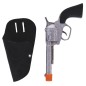 Cartuchera vaquero doble con pistolas infantil