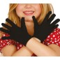 Guantes negros infantiles 18 cm