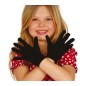 Guantes negros infantiles 18 cm