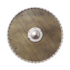 Escudo vikingo 40 cm imitacion madera barbaro-El Informal Santander