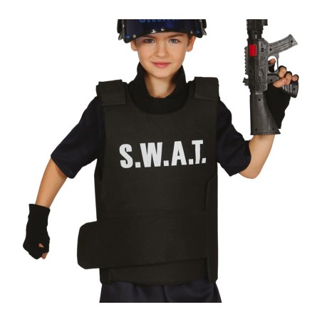 Chaleco swat infantil policia de asalto