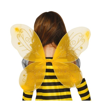 Alas amarillas infantiles de 44x37 cm abeja- El Informal Santander