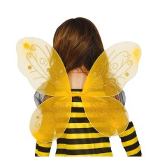 Alas amarillas infantiles de 44x37 cm abeja
