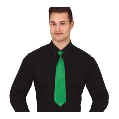Corbata verde 45 cm