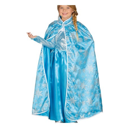 Capa princesa del hielo similar elsa frozen.-El Informal