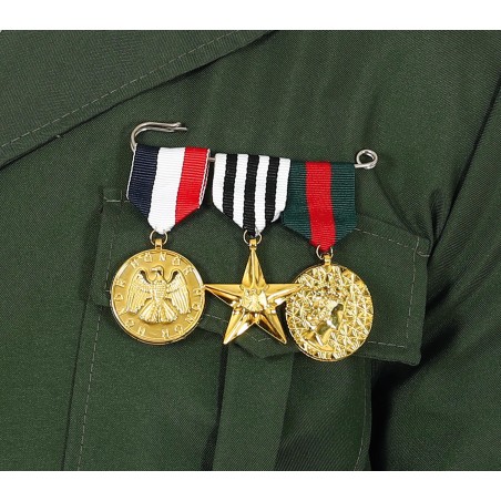 Medallas milatares 3 unidades con pasador-El Informal Santander