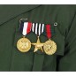 Medallas milatares 3 unidades con pasador