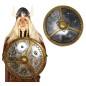 Escudo vikingo barbaro redondo 61 cm
