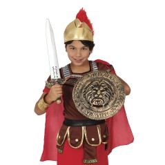 Escudo de 30 cm con espada de 48 cm romano guerrer-El Informal Santander