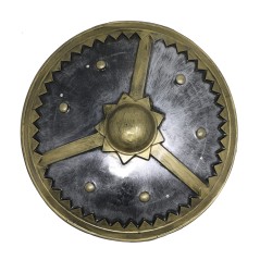 Escudo vikingo barbaro redondo 61 cm-El Informal Santander