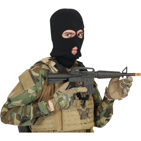 Subfusil M-16 de 52 cm metralleta asalto juguete plastico