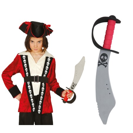 Espada pirata 63.5 cm infantil de goma e.v.a.sable-El Informal Santander
