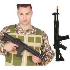 Rifle de asalto de los swat de 59 cm juguete plastico-El Informal Santander