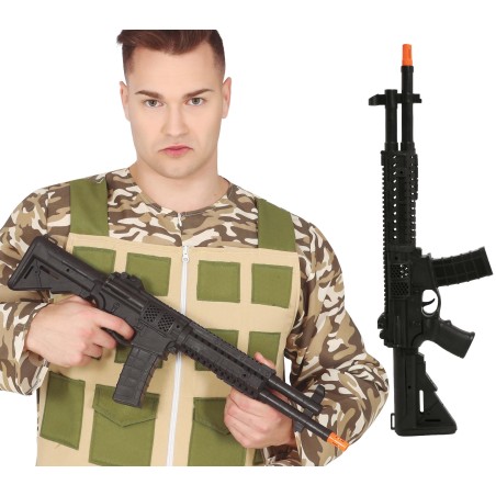 Rifle de asalto de los swat de 59 cm juguete plastico-El Informal Santander