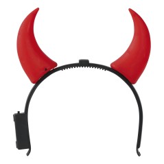 Cuernos de demonio diablo rojos con luz -El Informal