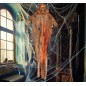 Colgantes muñecos  esqueletos 64 cm halloween