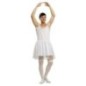 Disfraz bailarina blanca para hombre talla m-l