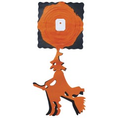 Guirnalda brujas 300 x 23 cm papel para halloween-El Informal