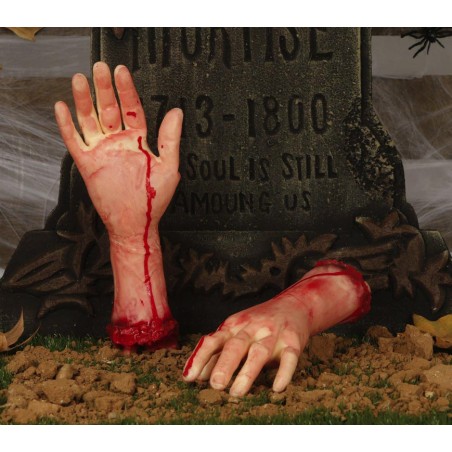 Mano descuartizada 32 cm decoracion halloweeen-El Informal Halloween