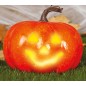 Calabaza 11 cm con luz decoracion hallow een