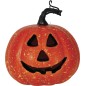 Calabaza halloween 20 cm con luz