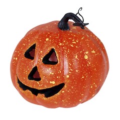 Calabaza halloween 20 cm con luz-El Informal Santander