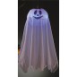 Fantasma con luz 60 cms colgante halloween