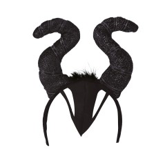 Cuernos hada malvada demonia negros malefica-El Informal