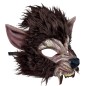 Mascara hombre lobo con pelo de latex
