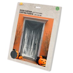 Cortina tela gris para decoraciones terror 100x200 cm-El Informal