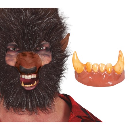 Dientes colmillos hombre lobo licantropo-El Informal